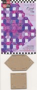 Come Quilt With Me Template - Two Patch Ozark Tile Template
