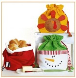 Cotton Ginnys Pattern - Bread Bags for the Holidays