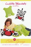 Cotton Ginnys Pattern - Cuddle Blankets Pattern - Cow and Frog
