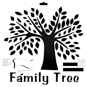 Crafter's Workshop 12x12 Template - Family Tree