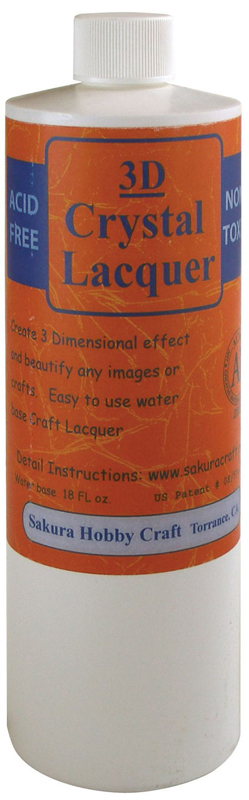 Crystal Lacquer 3D Effects 18 oz Refill