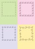 Cuttlebug Emboss 2x2.75 Decorative Squares #3