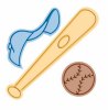 Cuttlebug Die Combo - Disney - Baseball Gear