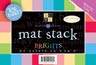 DCWV Match Makers Textured Brights Mat Stack 4.5"X6.5" 3 Each Of 29 Colors (87 Sheets/Pad)