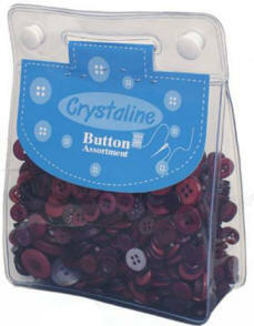 Dara Mixed Buttons Wine