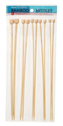 Darice Bamboo Knitting Needles - 4 sizes