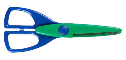 Darice Crafting Scissors - Large Wave Cut - 6.5 inches