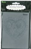 Darice 4.25" X 5.75" Embossing Folder - Valentine Heart