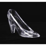 Wedding Favors - "Glass" Slippers - 24 Pk