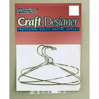 Darice 3" Wire Clothes Hangers