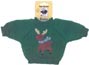 Darice Sweater - Christmas Green with Rudolph