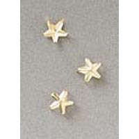 Darice Nailheads - 11mm Star Gold Brass