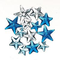 Darice Rhinestone Packs Blister Star 41pc/Pkg