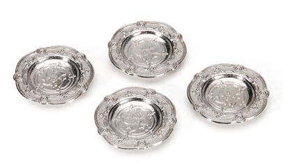 Darice Timeless Minis - Pewter Dishes 4 Pc