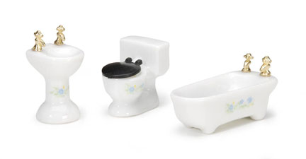 Darice Timeless Minis - Bathroom Fixtures