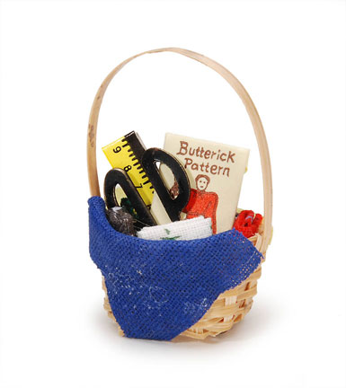 Darice Timeless Minis - Sewing Basket