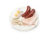 Darice Everyday Minis - Breakfast Food Plate