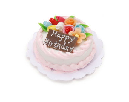 Darice Everyday Minis - Happy Birthday Cake