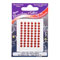 Darice Hot Fix 4mm Red Nailheads, 60 pc