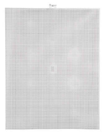 Darice Plastic Canvas 10 Hole, White 10 1/2 x 13 1/2"