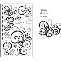 Inque Boutique See-D's Clear Stamps - Monarch