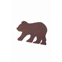 Darice Rusted Metals - 2" Rusty Bear 5 pc