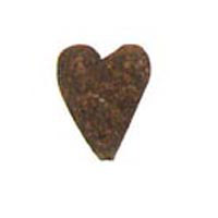 Darice Rusted Metals - .75 Rusty Folk Heart 8 pc