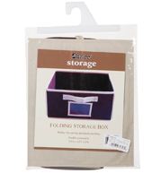 Darice Folding Storage Bin - 6x12x10