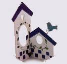 Darice 3D Birdhouse & Bird Wood Frame