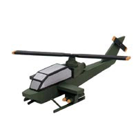 Darice Wood Model Kits - Attack Helicopter