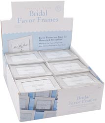 Bridal Wedding Favor Silver Frames 2-1/2"X3-1/2" (24)