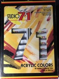 Studio 71 Acrylic 24-color Paint Set 9ml Tubles
