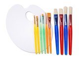10 Brush Assortment with Palette