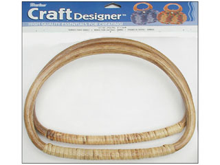 Darice Handbag Purse Handle Bamboo D shape 8" 2 Piece