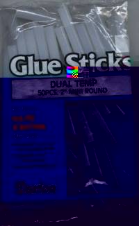Darice Mini Glue Sticks - Dual Temp, 50 Pc. 2".