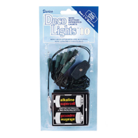 Darice 10-light Multi, Battery with on/off switch