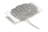 Darice Bling on a Roll - Silver - 1 Row - 3mm x 10 yards