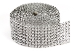 Darice Bling on a Roll - Silver - 1 Row - 3mm x 2 yards
