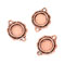 Signed, Sealed, Remembered Frame Charms - Round Copper 21mm