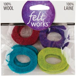 Dimensions Feltworks Wool Circles