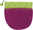 Dimensions Feltworks Wool - Mini Purse Lime/Violet