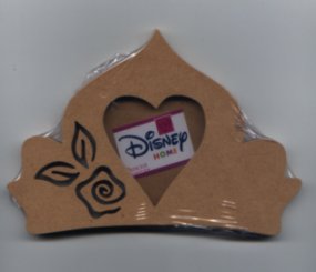 Disney Home Cut-Out Frame Princess Crown