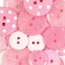 Doodlebug Monochromatic Buttons - Cupcake