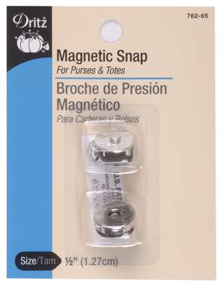 Dritz Magnetic Snap 1/2" Nickel