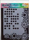 Dyan Reaveley's Dylusions Stencil 9x12 - Dotted Flower