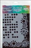 Dyan Reaveley's Dylusions Stencil 5x8 - Dotted Flowers
