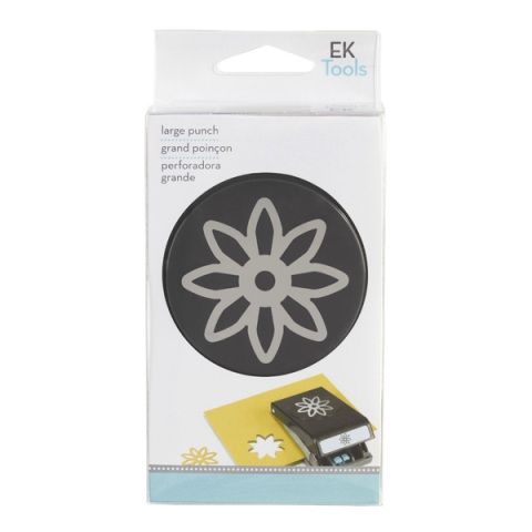 EK Paper Shaper Slim Profile Large Punch - Daisy Flower Burst