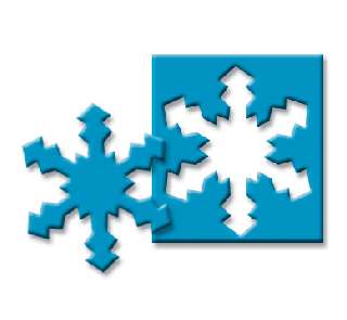 EK Paper Shapers Small Punch - Snowflake