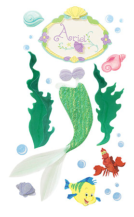 EK Disney 3D Sticker Disney's Ariel