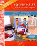 Electric Quilt Company - Premium Cotton Satin Inkjet Fabric Sheets